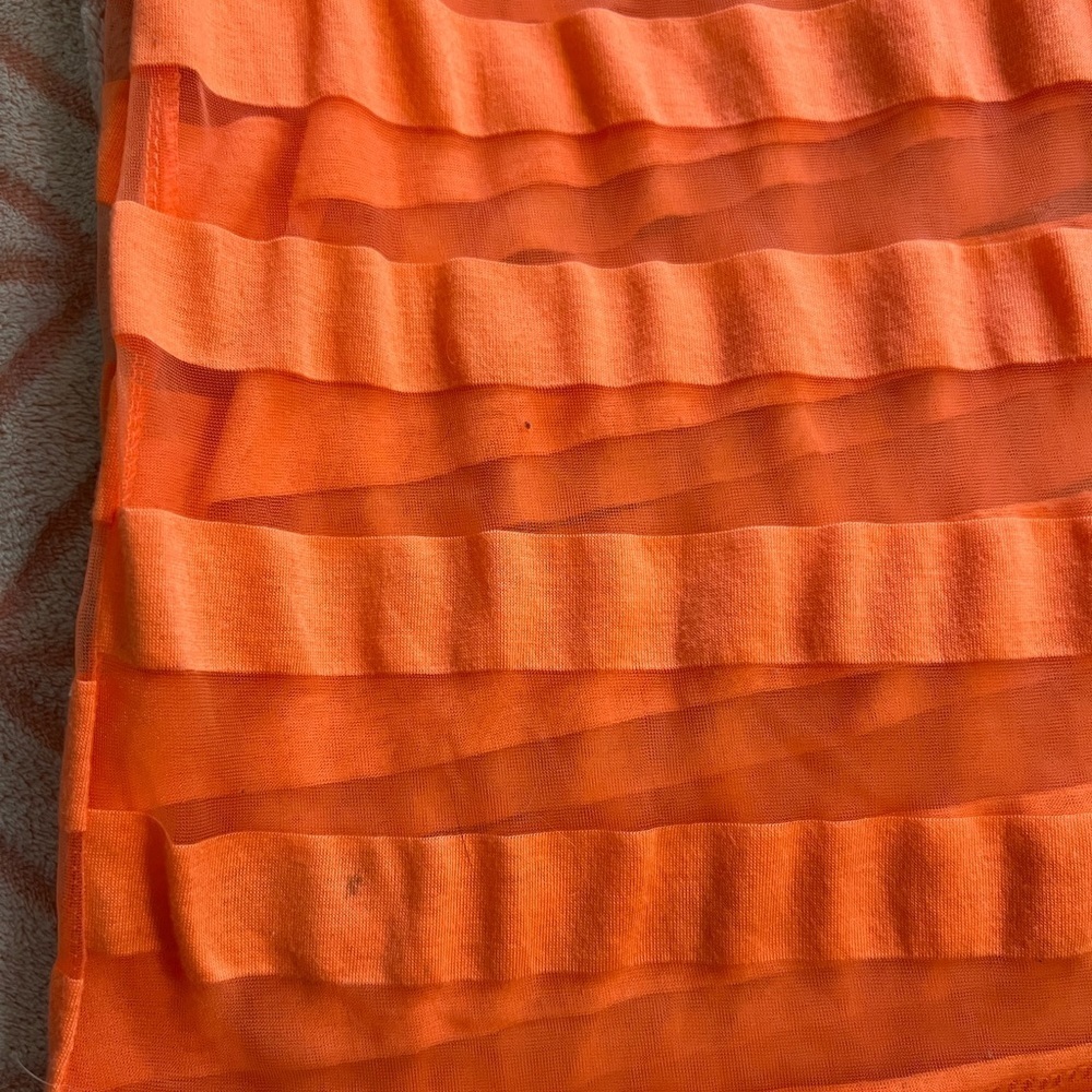#226 Orange Cover up - Picture 5 of 5